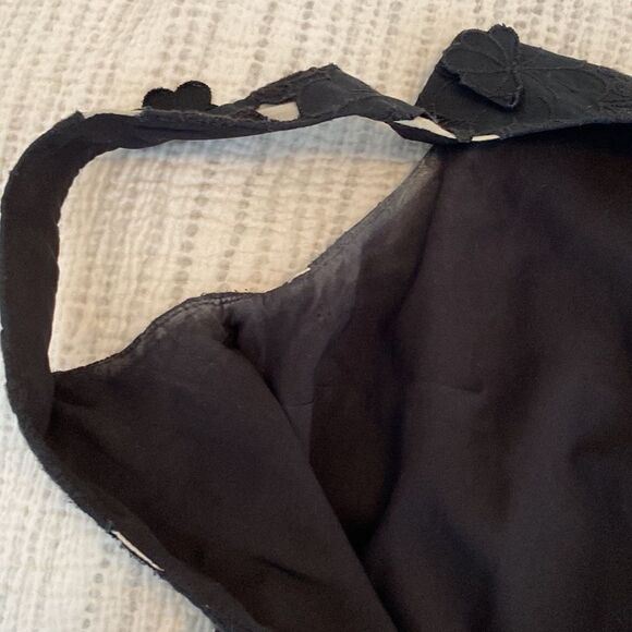 💙 Tibi Floral Texture Little Black Dress - Picture 5 of 9